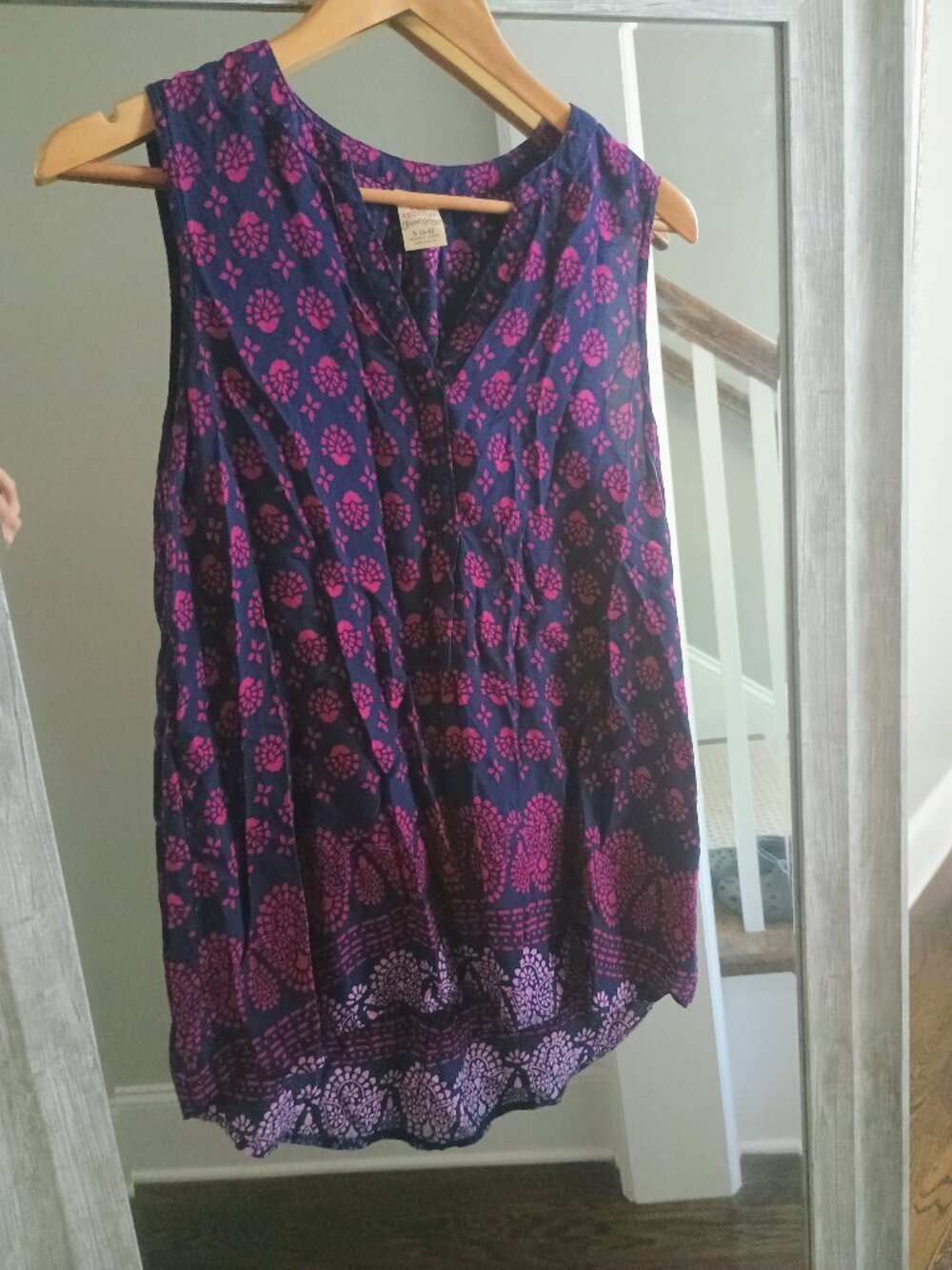Boho Cotton Sleeveless blouse